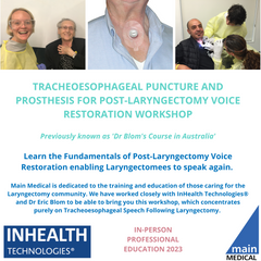 Tracheoesophageal Puncture and Prosthesis for Post-Laryngectomy Voice Restoration Workshop